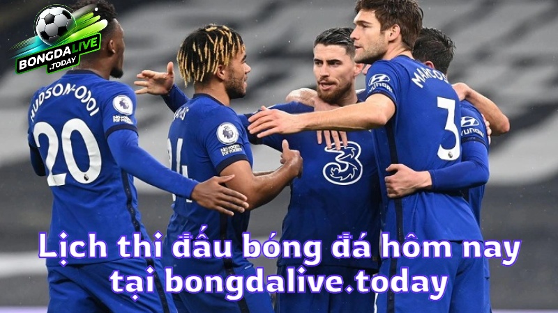 Lịch thi đấu bóng đá hôm nay tại bongdalive.today